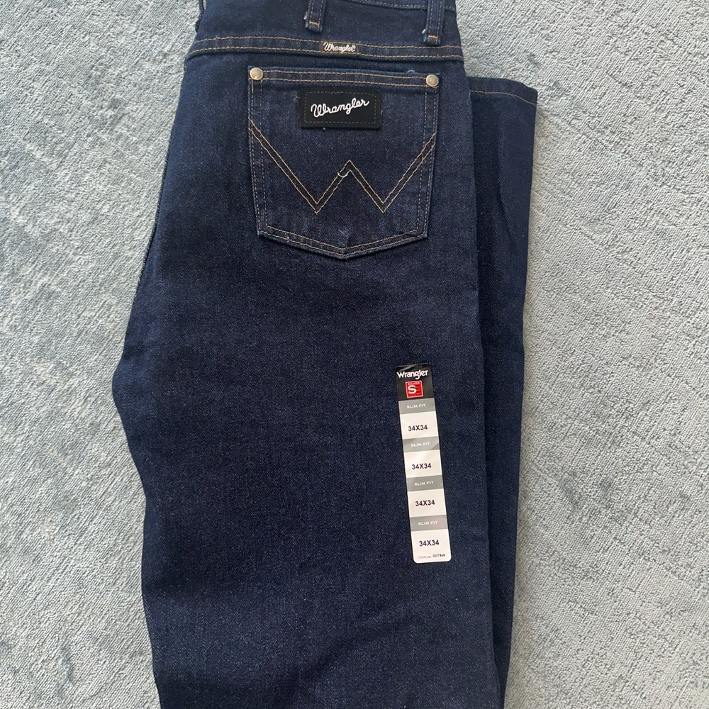 👖 Wrangler Silver Edition Slim Fit Jeans – 34x34 👖